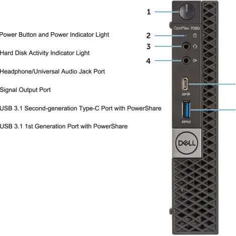 Mini Dell Optiplex 7060 CPU i5 8500T Ram 16Gb SSD 256Gb — imagen 2